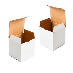 Caja de Cartón Blanca para Jarros 11oz